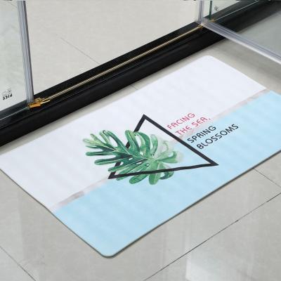 China Waterproof Non-slip Pebble Sucker Massage Mat Shower Mat Bathroom Hotel Toilet Washable PVC Floor Mats for sale