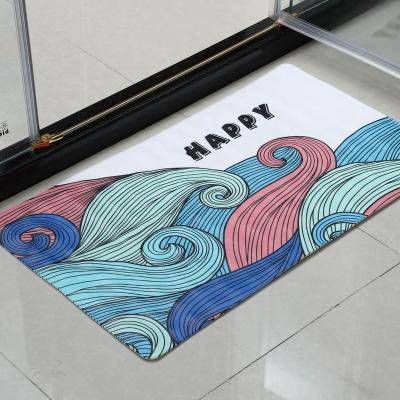 China Waterproof Wholesale Cheap Price Hotel PVC Rubber Door Mat for sale