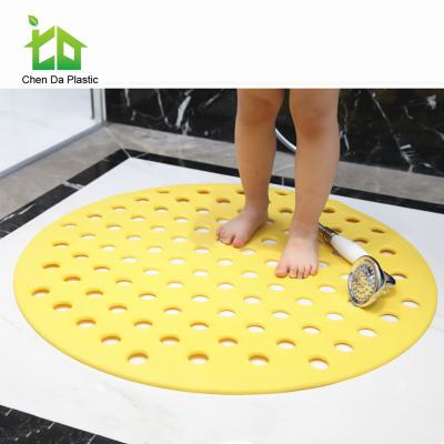 China Eco - Friendly Rubber Floor Mat For Bathroom And Kitchen Non Slip Bathtub Mat for sale