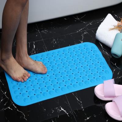 China Durable Bathroom Machine Washable Non Slip Massage Mat Kids Bath Mat for sale