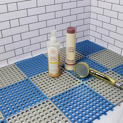 China Durable Anti Slip PVC Foot Non Slip Bathroom Bath Mat for sale