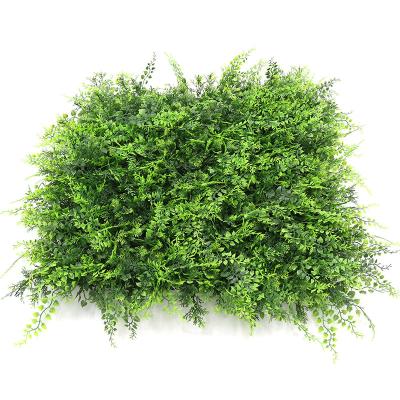 China Home Garden Office Wedding  Decoration Wholesale Faux Artificial Boxwood Hedge Panels Foliage Vertical Landscape Wall Mat for Home Decor Outdoor for sale