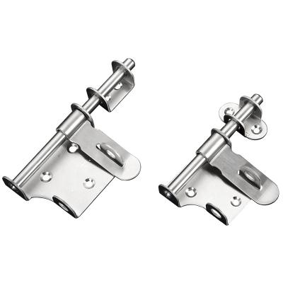 China Sliding Door Bolt Set Shower Room Safe Adjustable Iron Wooden Hardware Door Latch for sale