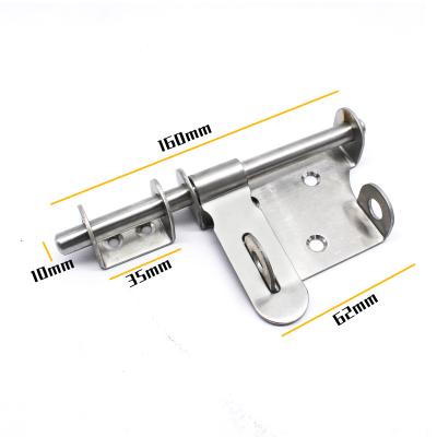 China Manufacturers Stainless Steel Sliding Door Bolt Safe Lock For Doors And Windows for sale