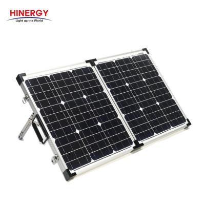 China Portable Folding Marine Hinergy RV Solar Panel Motorhomes Accessories For Caravan Charging Battery Installation for sale