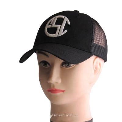 China SEAL COMMON Apparel Australia High Quality Custom Brand Embroidered Mesh Black Neon Trucker Hats for sale