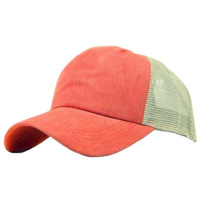 China Wholesale JOINT Multi Color Trucker Hat Low Profile Unstructured Headwear Accessories Fashion Adjustable Hats Vendors for sale