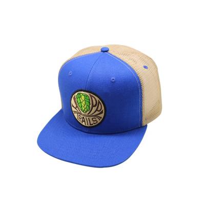 China Factory Wholesale Customized COMMON Snapback Hat Embroidered Patch Trucker Hat Mesh Cap Customized Hat With Logo for sale