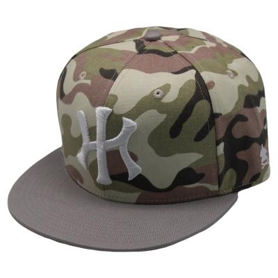 China 2021 COMMON Snapback Cable Embroidery 3d Logo Flat Brim Fitted Baseball Hat Camouflage Hats Fitted Satin Striped Hats for sale