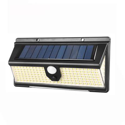 China New Waterproof 190 LED Solar Garden Sensor Security Wall Light 2022 Lights 4 Functions for sale