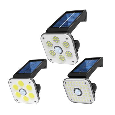 China Garden LED Sunlight Solar Light Outdoor Powered Lamp PIR Motion Sensor Street Spotlight Waterproof for Garden Decoration 3 Modes for sale