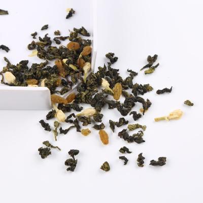 China Grape Sugar Free Green Tea Oolong Tea Normal Temperature Storage Bagged Flavored Tea for sale