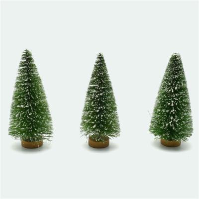 China New Design Chirstmas Decor Table Solid Home Decoration Multi Different Size Plastic Christmas Tree Ornaments for sale