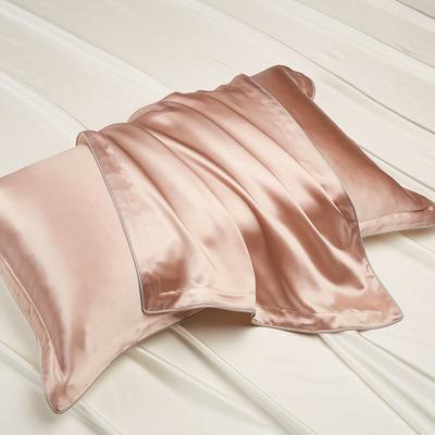 China Wholesale Anti-Pull Printed Soft Home White Night 22mm Luxury Solid Color Silk Pillowcase Sublimation Custom for sale