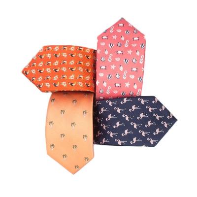 Chine Custom 100% Polyester New Design Business Fashion Pattern Male Polyester Men Neck Ties For Suit à vendre