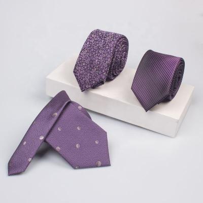 China Professional 100% Silk Tie Business Silk Custom Printed Classic Wedding 100% Silk Woven Mens Neck Ties Te koop