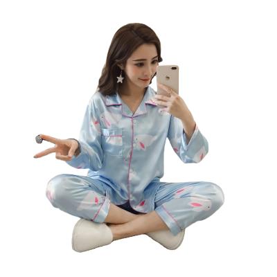 China Promotion Burgundy color QUICK DRY sleep base full velvet fabric women's sleepwear cartoon printing pajamas for sale