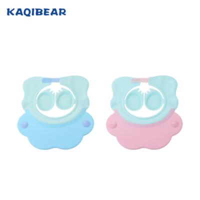 China Hot selling PP+silicone baby products made in China factory wholesale plastic newborn baby shower hat with hearing protection for sale