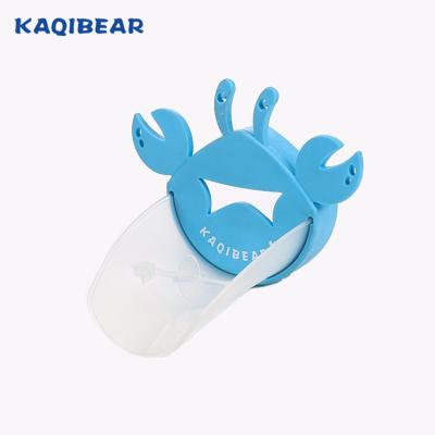 China 2018 Hot Selling PP+Silicone Plastic Hand Supplement Sink Handle Tap Water Dropper Faucet Wash Supplement For Kid Children for sale