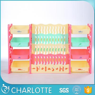 China Simple Design Children's Book Storage Fashion Combination Shelf for sale