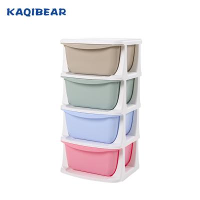 China Free Sample Viable Accept Customize Clothes Storage Box Baby Drawer Plastic Wardrobe Nordic Style for sale