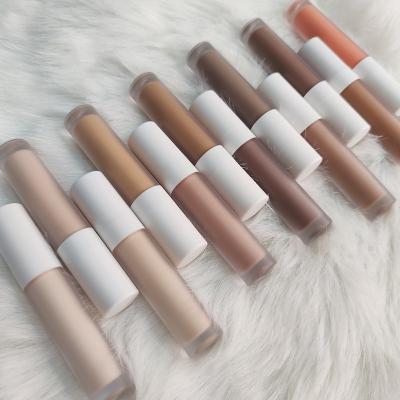 China Waterproof Moisturizer Makeup Vegan Concealer Pencil With Brush Logo Custom Private Label Liquid Concealer for sale