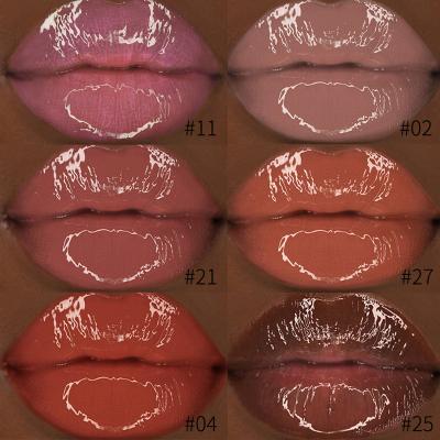 China Vegan Free Sample Waterproof Lip Gloss Custom Hydrating Lip Gloss for sale