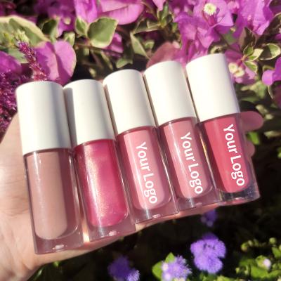 China DIY Lip Gloss Vegan Waterproof Wholesale Hydrating Cruelty Free Customize Lip Gloss for sale