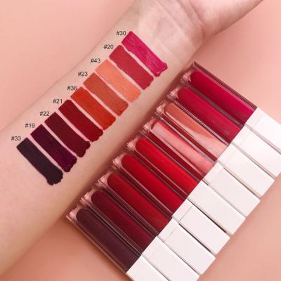 China Private Label Waterproof Logo Longlasting Liquid Lipstick Nude 6piece Matte Vegan Liquid Lipstick for sale