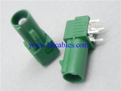 China FAKRA SMB plug, right angle R/A pcb mount for sale