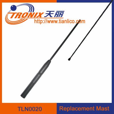 Chine 830mm 1 mât d'antenne de voiture de rechange de section, mât sans fil d'antenne à vendre