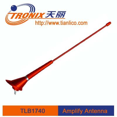 Cina Antenna universale del PWB Amplify FM dell'albero dell'antenna/vetroresina dell'automobile di colore rosso in vendita