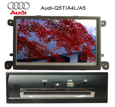 China Double Din Automotive GPS DVD Bluetooth Player with TV Tuner, DVB-T Tuner for Audi-Q5T/A4L for sale