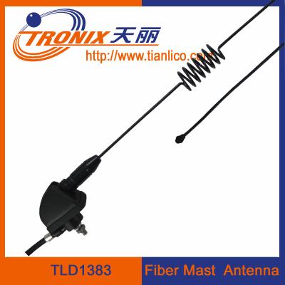 China 1.8m fiber mast car antenna/ 1 section mast passive car antenna TLD1383 for sale