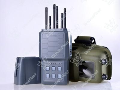 China High Power Handheld Cellphone Signal Jammer WF-K6 for sale