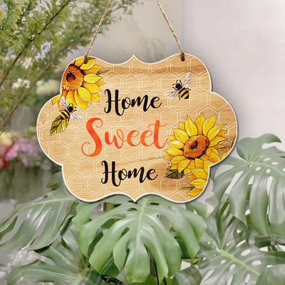 China 2021 European Europe Bee Festival Opens Holiday Wood Landscape Hot Selling Home Decoration for sale