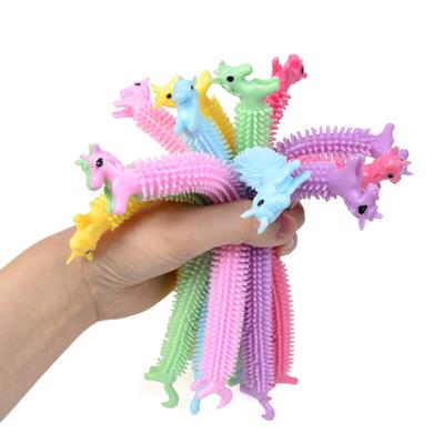 China Hot Selling Recyclable Recyclable Sensory Relaxation And Restless Therapy Unicorn Stretchy String Relaxation Toys Of Person for sale