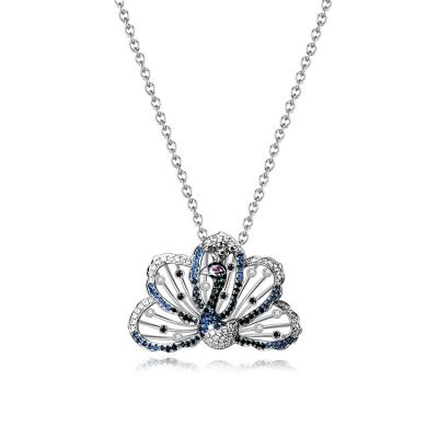 China Custom Other Stainless Steel Butterfly Pendant 925 Sterling Silver Butterfly Pendant Necklace for sale