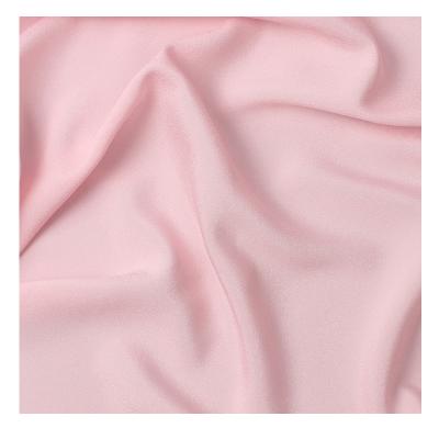 China High Elastic Chiffon Chiffon Fabric 100% Crepe De Chinese Polyester Fabrics Anti-Static Textiles Material For Women Dress for sale