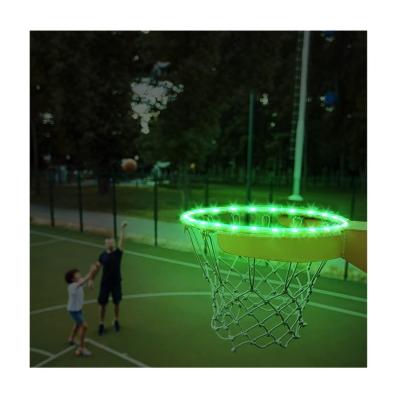 China Sports Stadiums LED Basketball Hoop Lights Basketball Rim LED Light Perfect For Outdoor Night Play for sale