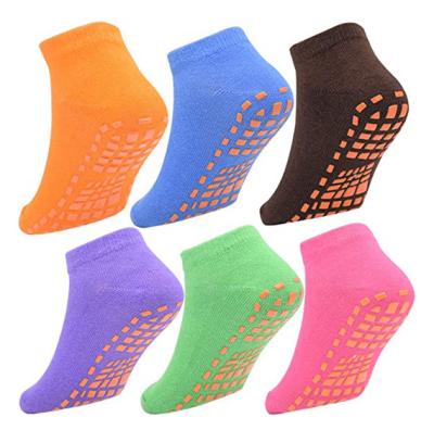 China Custom Logo Color Kids Anti Slip QUICK DRY sock anti slip floor socks for kids for sale