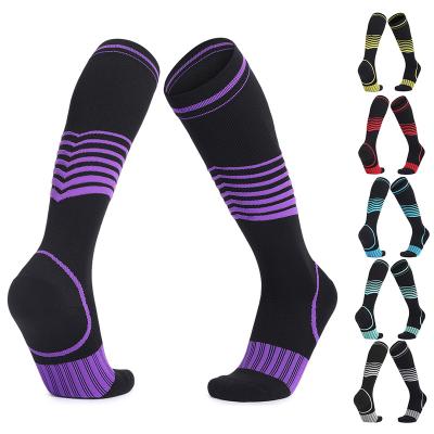 China Logo Compression Socks Sport New Custom Viable Sports High Compression Sock Sports Theme Socks for sale