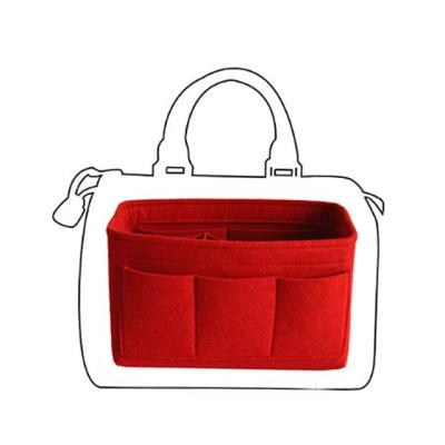 China Fashoion Baiger Fashiorn Bag in Bag Felt Bag Organizer for Men and Women for sale