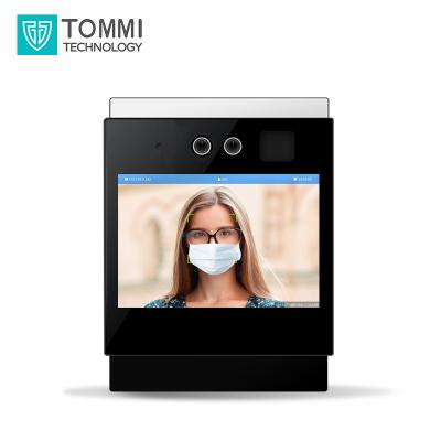 China Motion Detection TOMMI Wall Mounted 5 Inch Face Recognition Access Control Non-contact Time Attendance Keyless System for sale