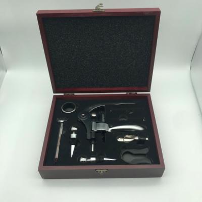 China Viable Hot Selling Wine Opener Set Best Wine Gift Set Suitcase Shape Wine Opener Sets Gift for sale