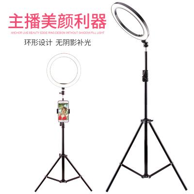 China With High Quality Ring Light Phone Holder Extendable Tripod Ring Light Stand with Phone Holder for Video Recording and Live Streaming for sale