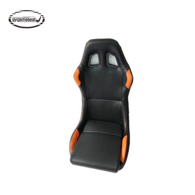 China Ergonomically Designed Car Play Game Seat Customized Driving Simulator Seats Classic Black Racing Simulator Seat for sale