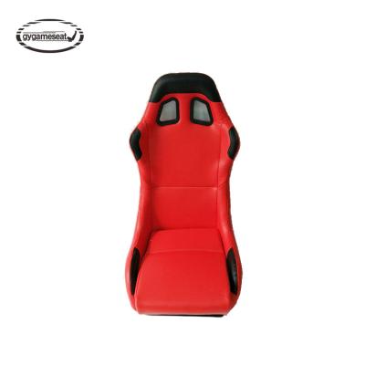 China Ergonomically Designed New Classic Red Racing Wheel Stand Can Be Customized Driving Simulator Seat For Logitech G25 G27 G29 for sale