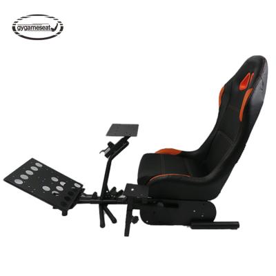 China Ergonomics Steel Gaming Chair F1 Simulator PC Cockpit For Logitech G25 G27 G29 for sale