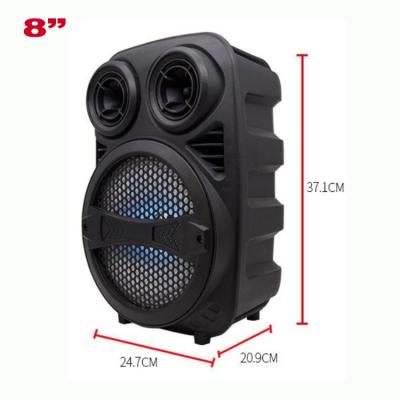 China EZCast LongEtech outdoor led cart speaker bluetooths 8 inch 12 inch cart 8